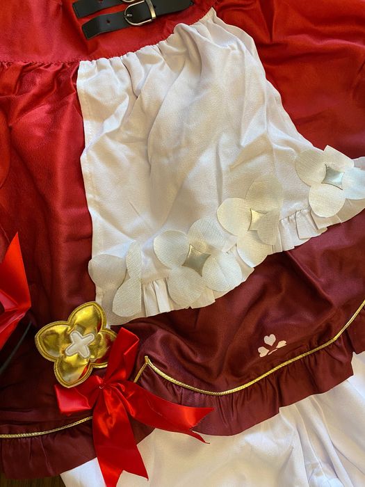Косплей костюм відьми клі з геншин імпакт genshin impact klee cosplay