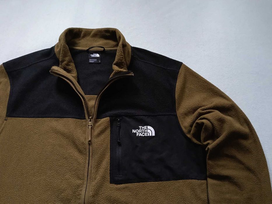 The North Face Military Homesafe Full Zip Fleece Jacket Olive/Black