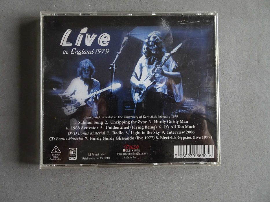 CD - Steve Hillage - Live in England 1979