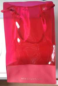 Torebka BATH & BODY WORKS na kosmetyki czerwona