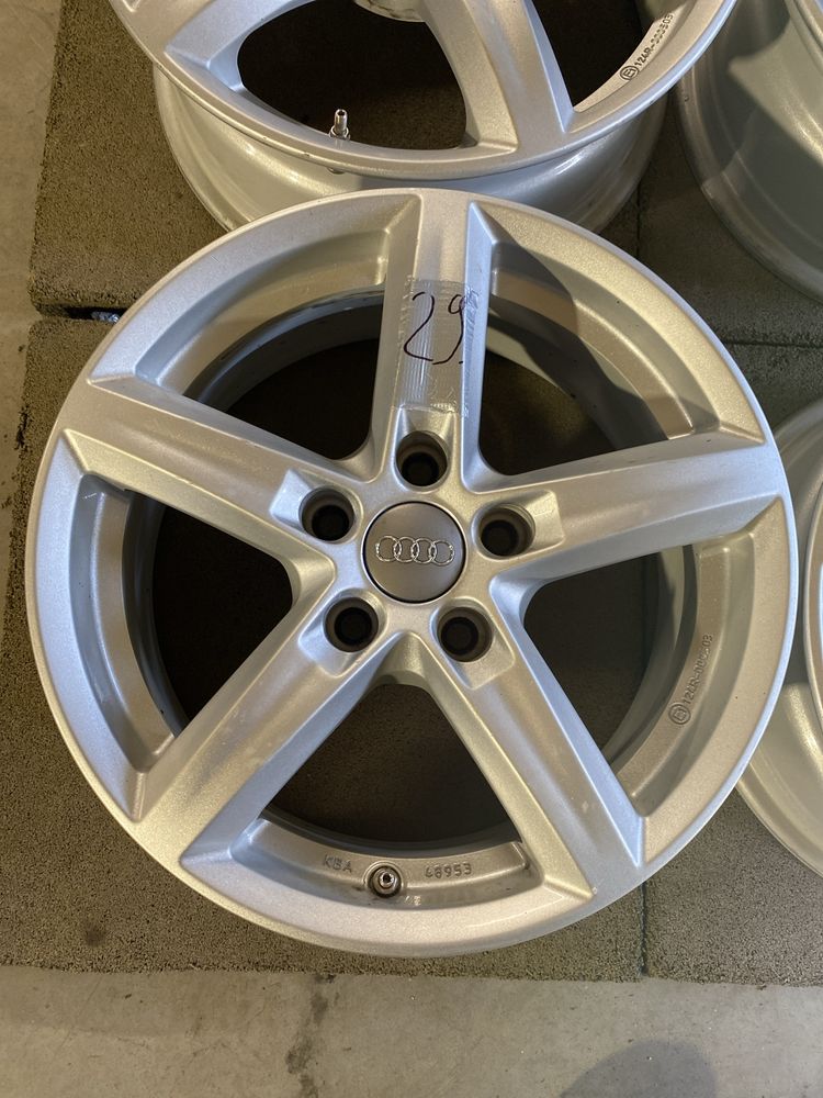 29. Felgi audi a3 a4 6,5jx16h2 et42 5x112 komplet wysylam vw skoda