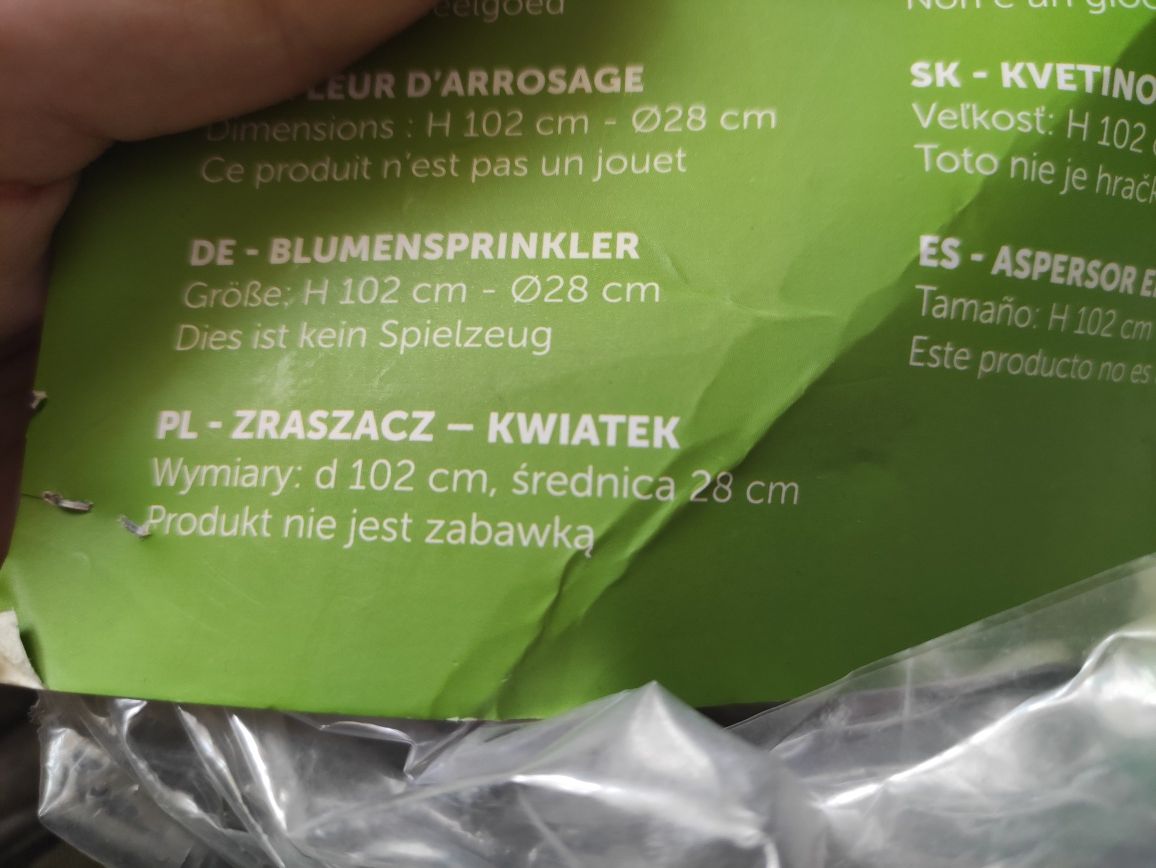 Zraszacz ogrodowy kwiatek