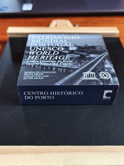 Portugal 2008 - moeda 2.50 € centro historico do porto (Prata Proof)
