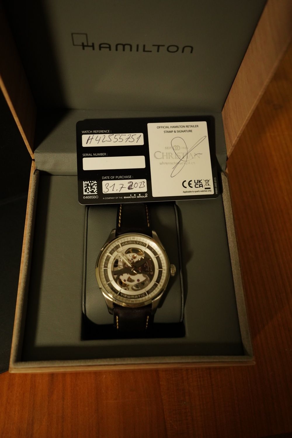 Hamilton Jazzmaster Viewmatic