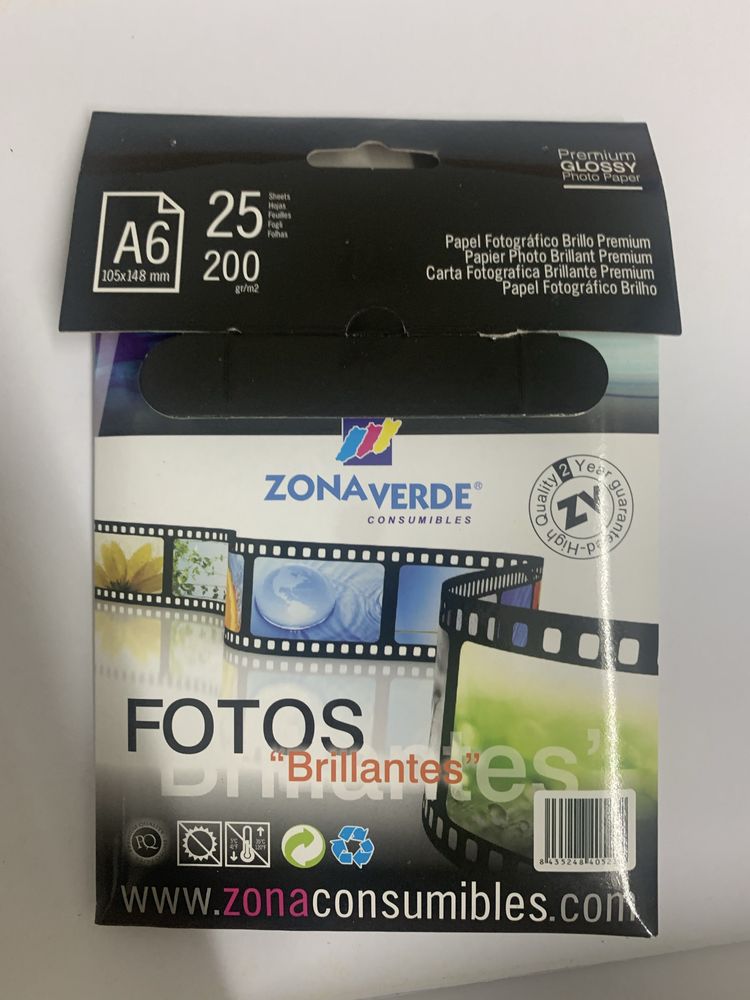 Photopaper impressora