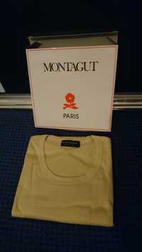 Conjunto de camisola interior e slip de algodão MONTAGUT (novo)