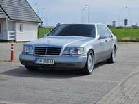 Mercedes-Benz Klasa S 500, bardzo wczesny egzemplarz (541), styczeń 1991, bogate wyposażenie