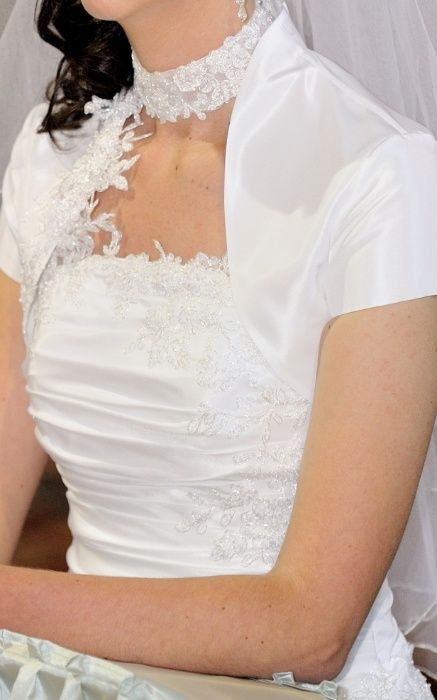 Suknia ślubna 34/36 biała, wz ok. 173 cm, Rzeszów