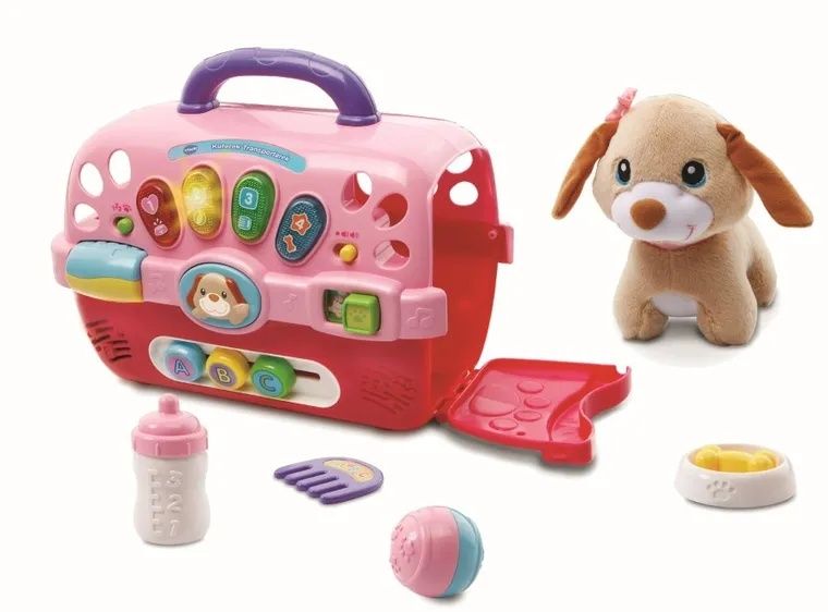 Vtech Kuferek Transporterek zabawka interaktywna piesek szczeniaczek