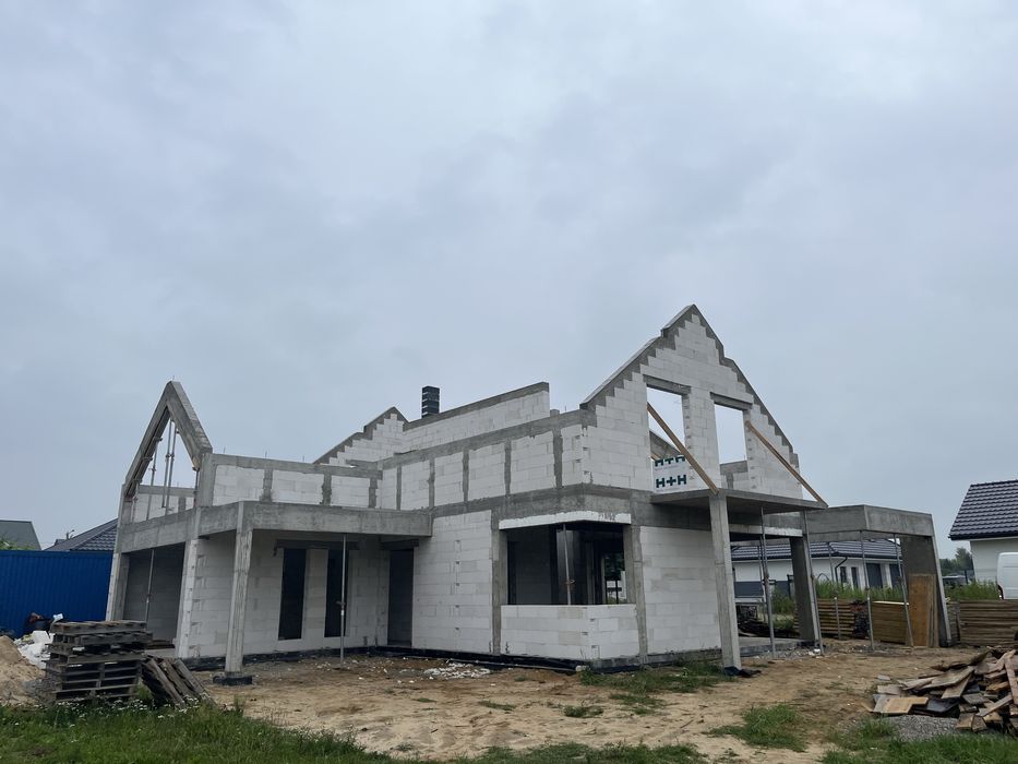 Usługi budowlane, budowa domów