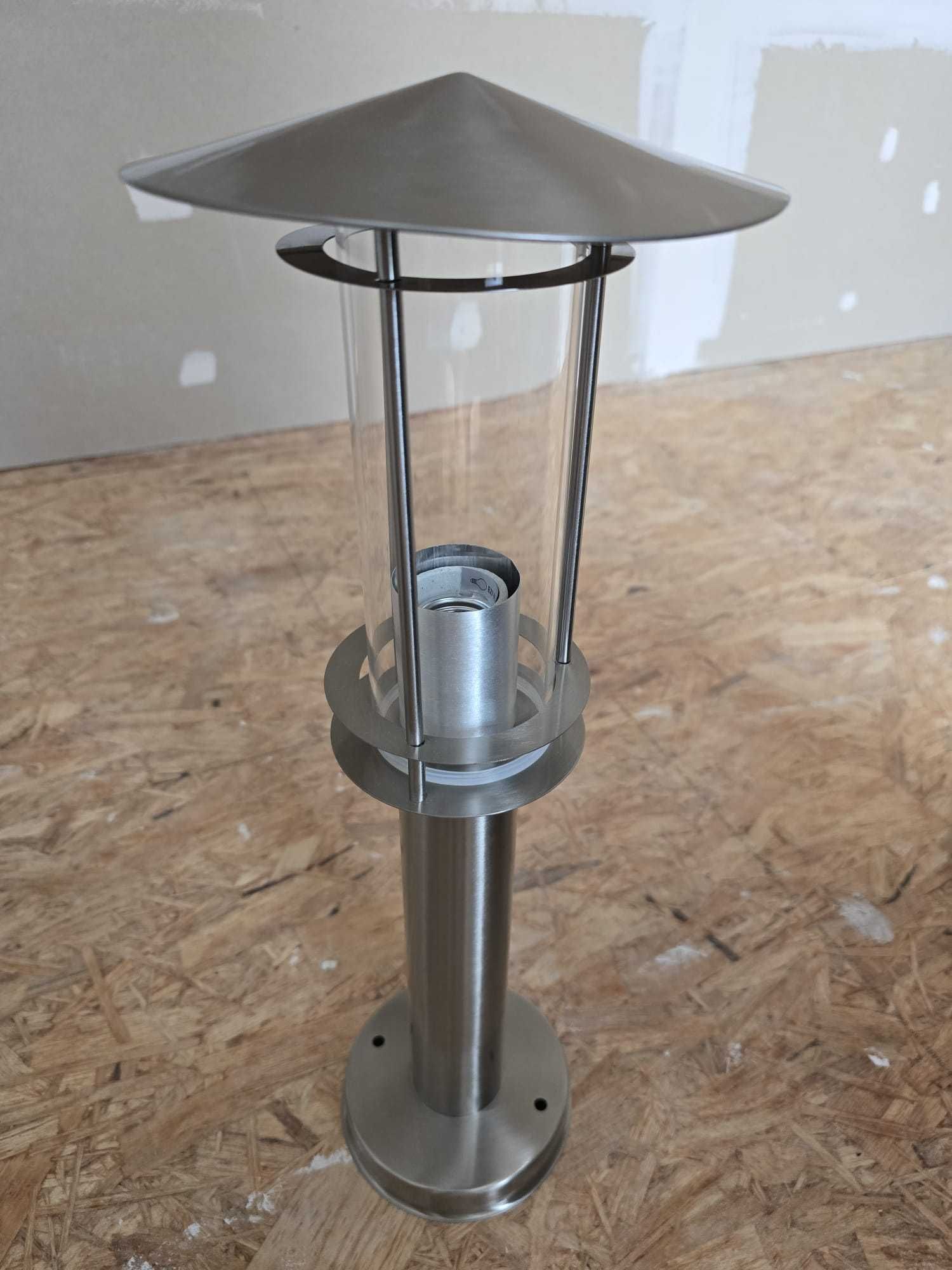 LISIO Słupek ogrodowy 50cm E27 Lampa podłogowa stojąca