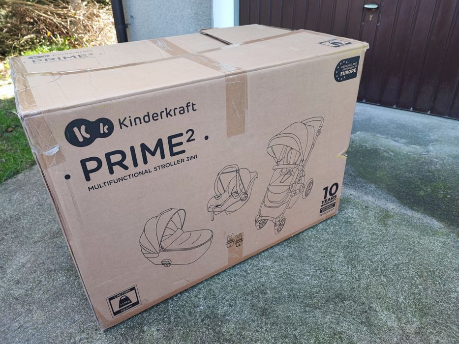Kinderkraft prime 2 wózek 3 w 1