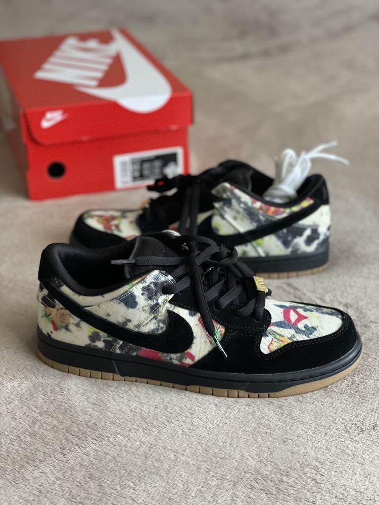 Оригинальные Nike SB Dunk Low x Supreme Rammellzee