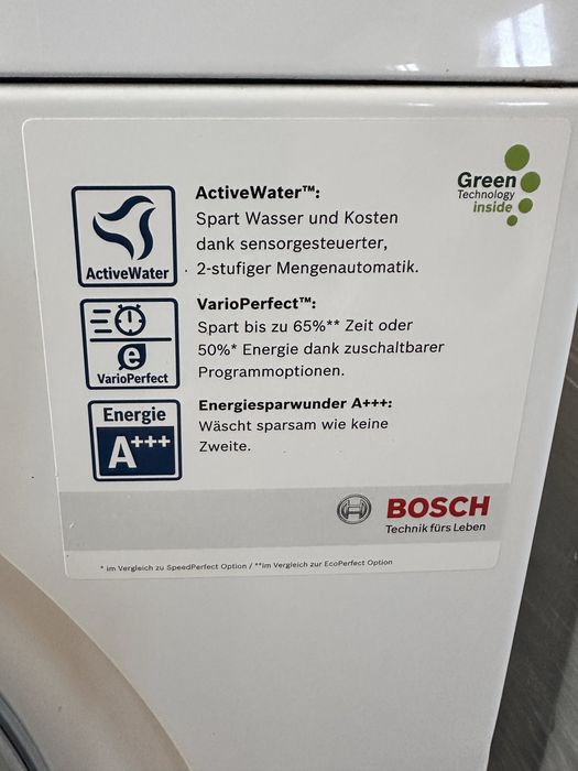 Пральна машина bosh модель avantix