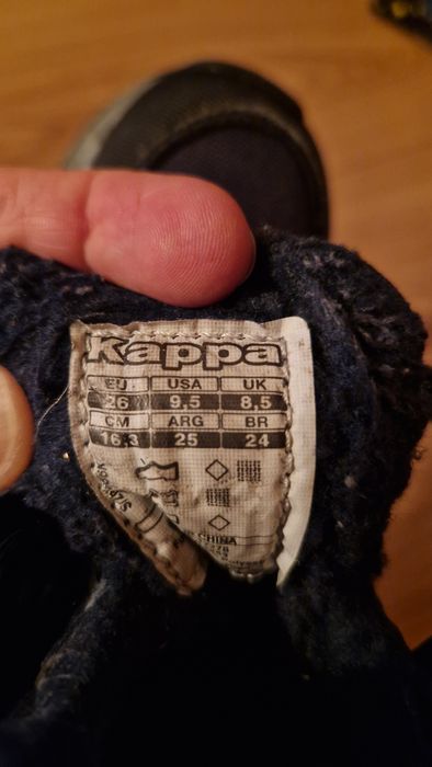 Świecące kozaki chłopięce Kappa rozm. 26