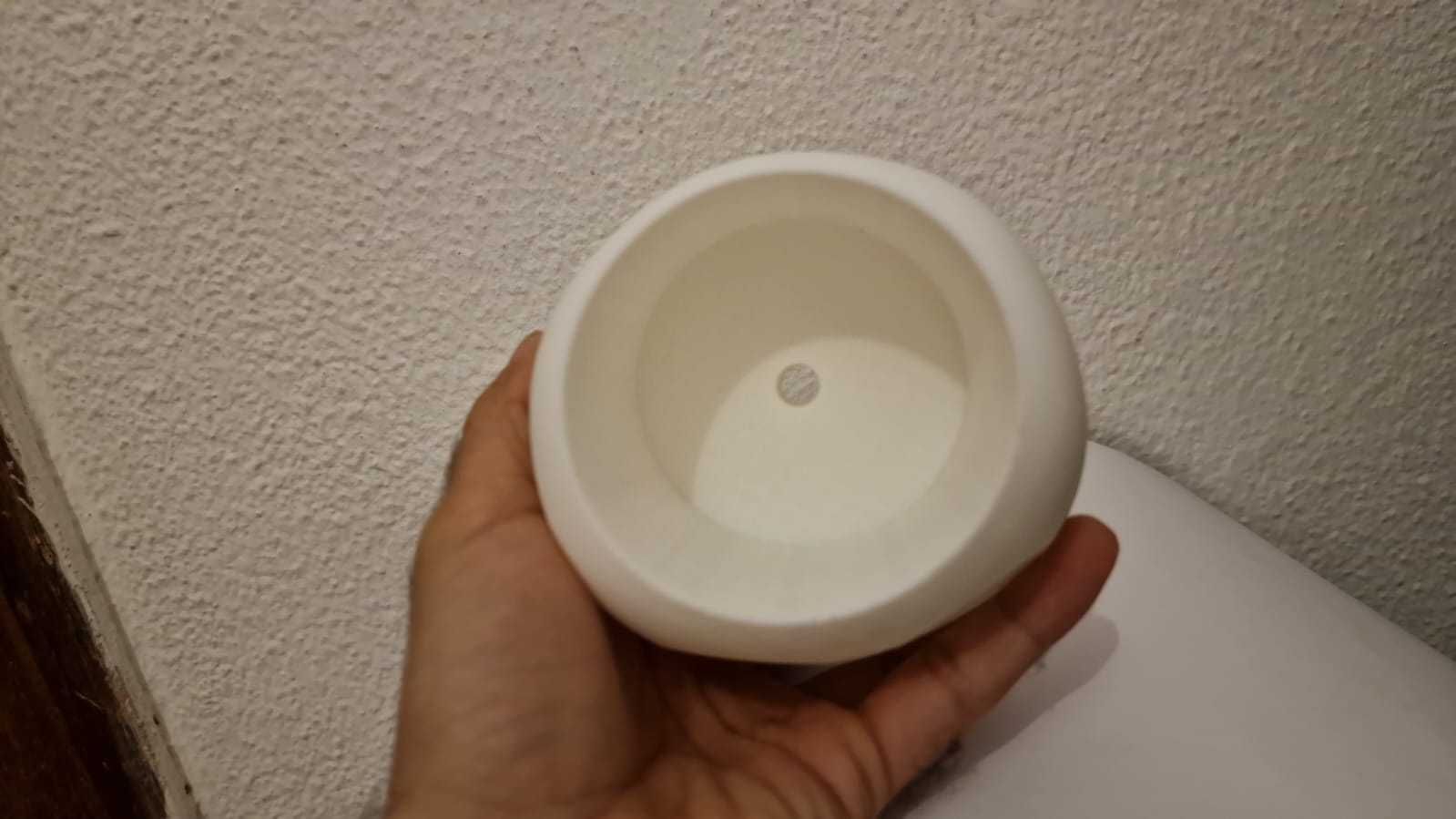 vaso caveira imprimido 3d