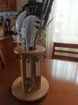 Suporte rotativo de acessórios de cozinha