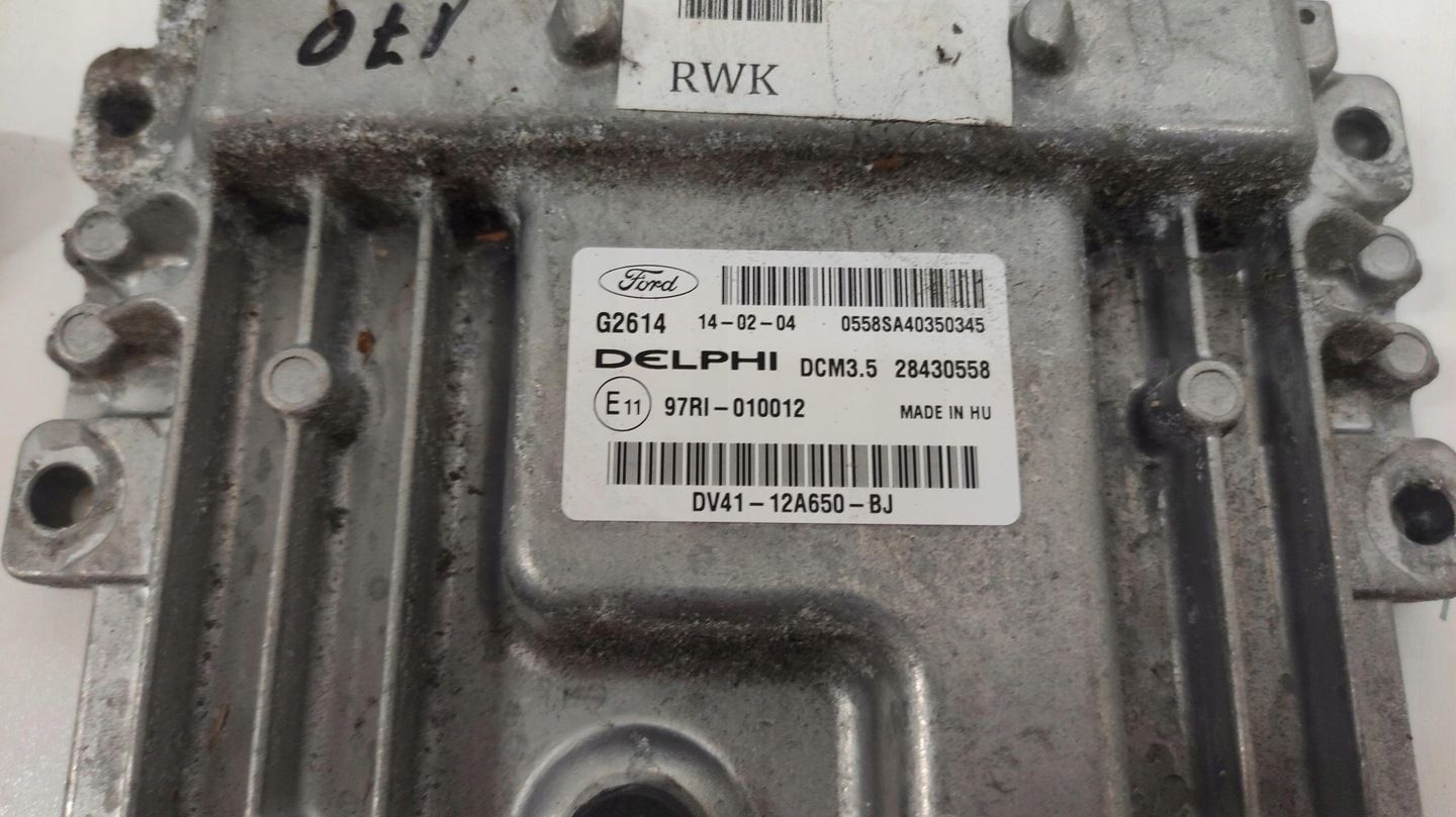 FORD KUGA MK2 2.0 TDCI STEROWNIK KOMPUTER ZESTAW STARTOWY DV41-12A650-BJ 12