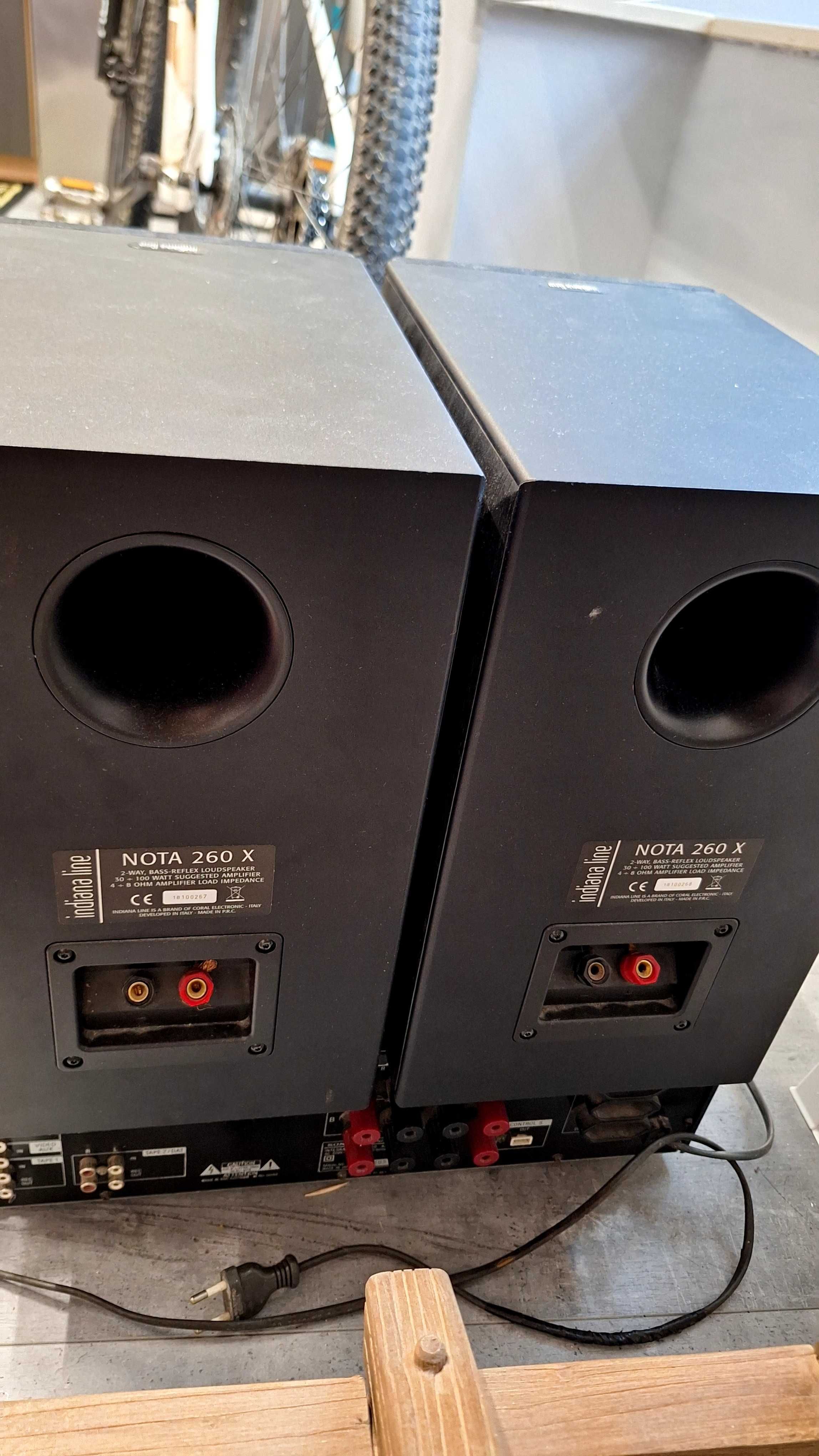 Monitory pasywne Indiana Linę + amplifier Sony