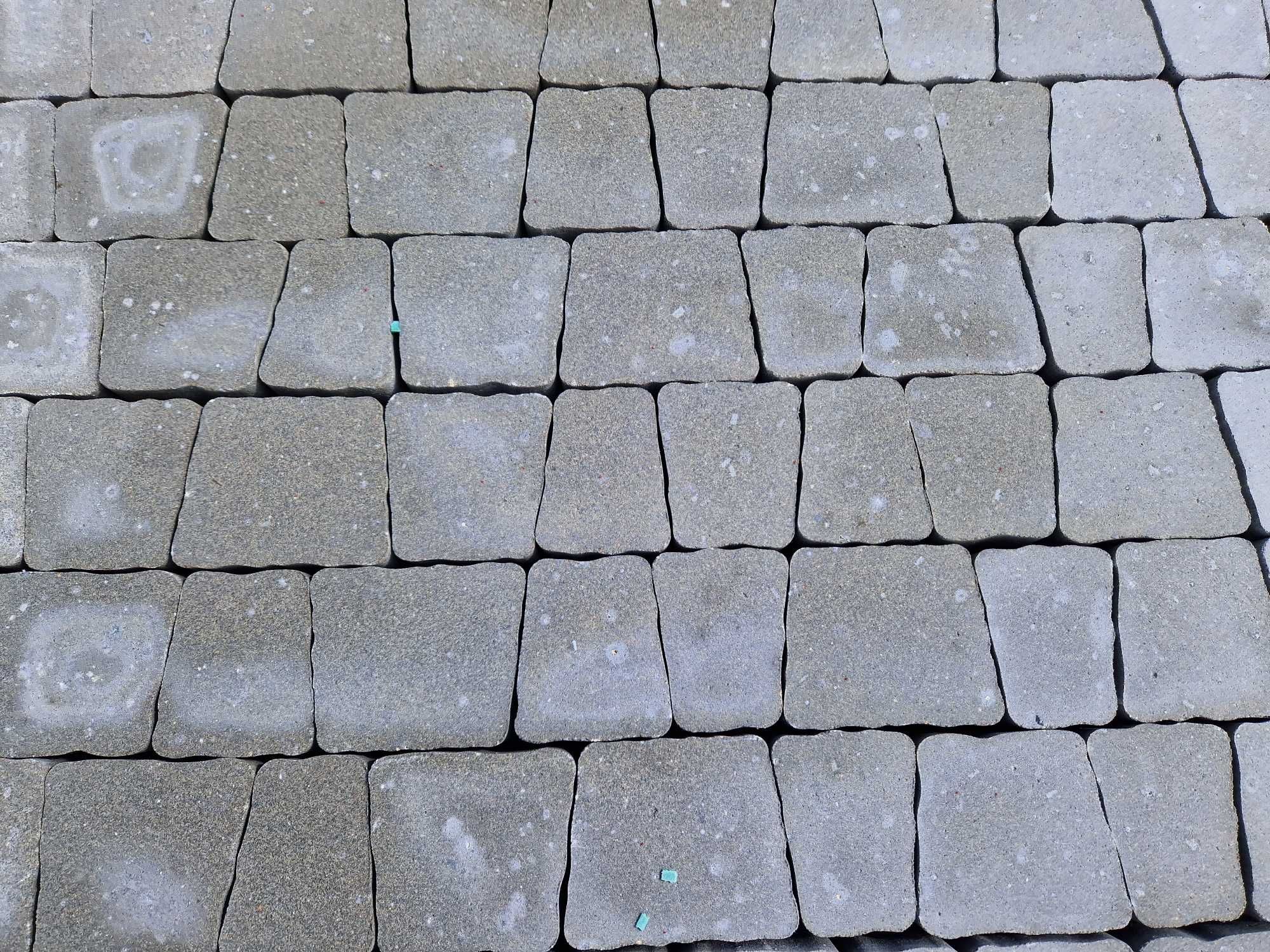 Kostka Brukowa Savona Klasyczna Szara 6 cm Trapez Podjazd II gatunek