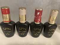 Zastaw 4 sztuki: SPN Nails baza, top, 2 kakiery hybrydowe