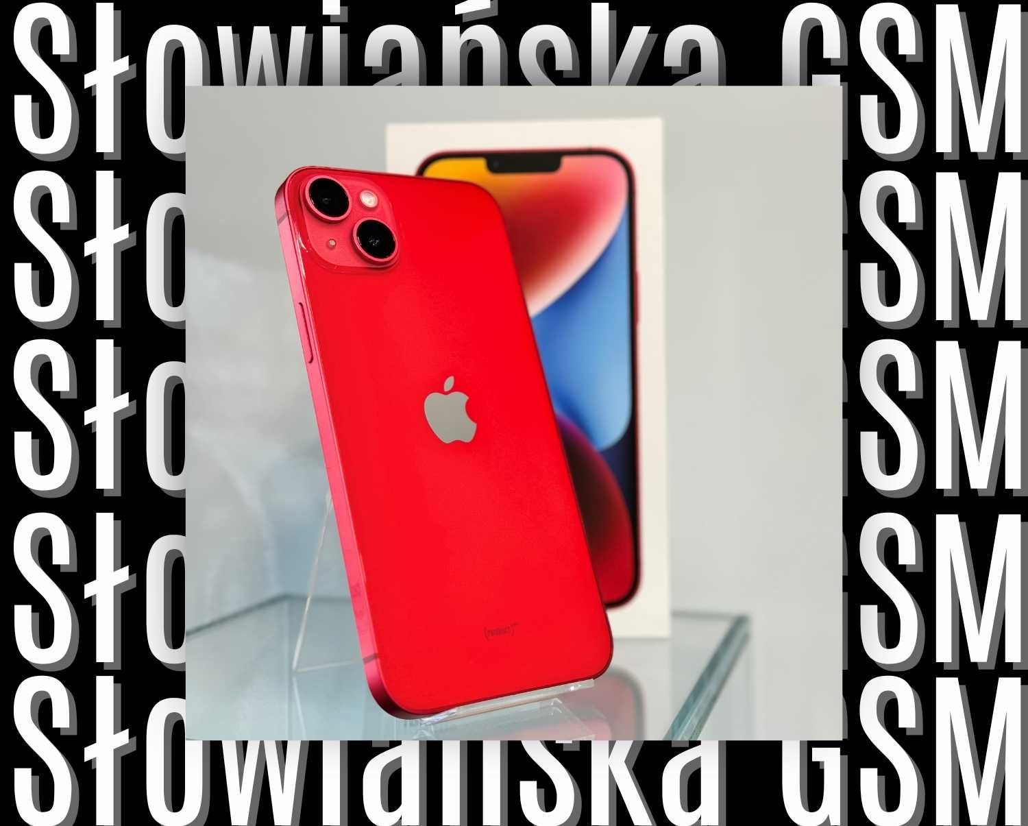 iPhone 14 Plus Red 128GB  Idealny stan GSM SŁOWIAŃSKA