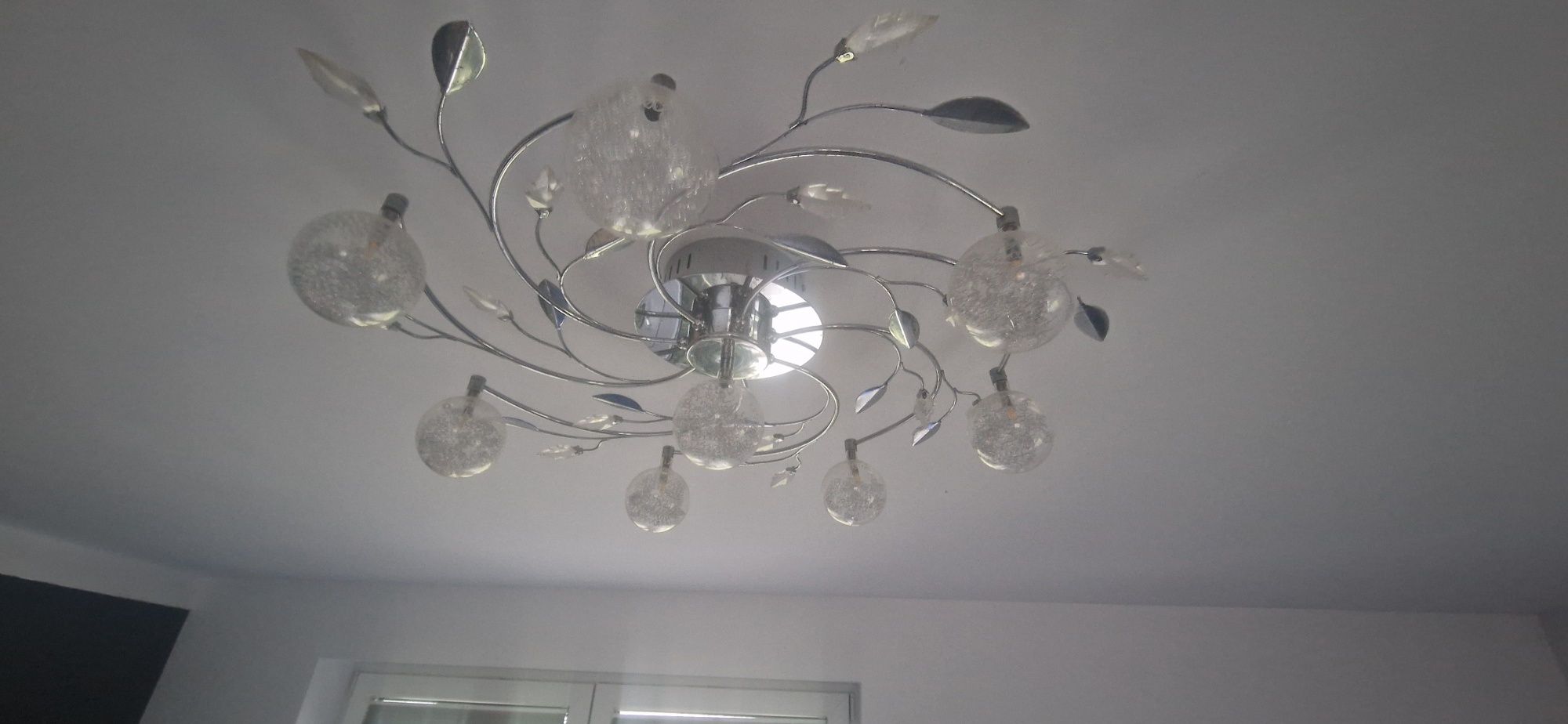Lampa żyrandol sufitowy