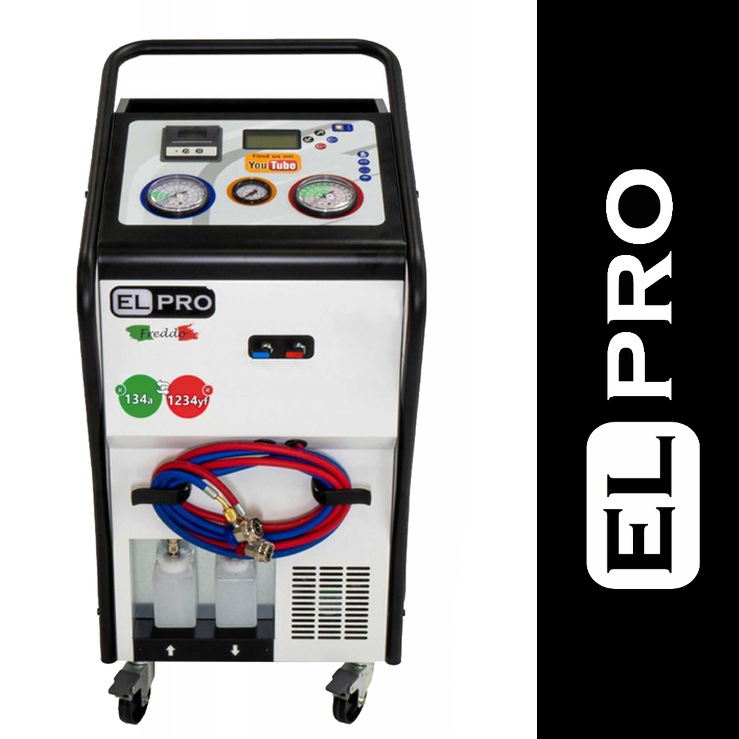 Stacja Klimatyzacji ELPRO FREDDO R134a/1234yf  automat WŁOSKA