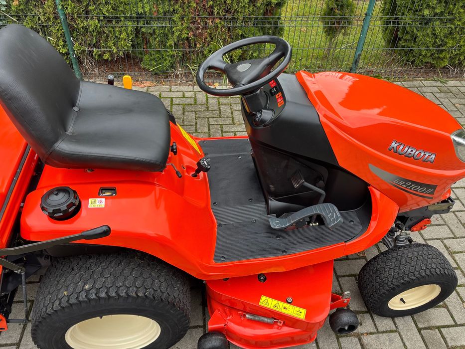 Traktorek kosiarka Kubota gr2100-2 diesel kosz Iseki John deere Stiga