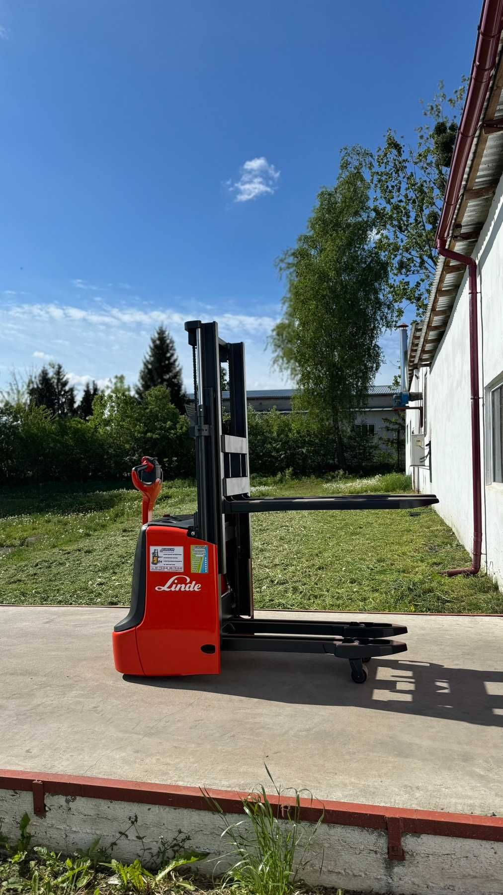 Штабелер електричний кара 1216* Linde L12І 1,2 т  2,02 м 2020р