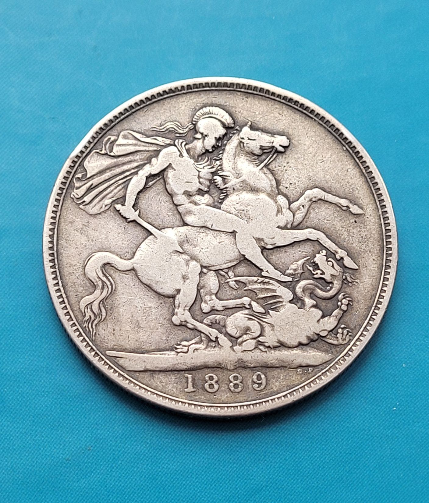 Moneta Korona 1889 - Królowa Victoria - Wielka Brytania (399A)