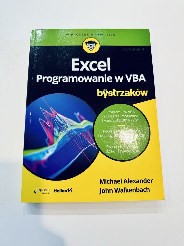 Książka Excel Programowanie w VBA Michael Alexander John Walkenbach V