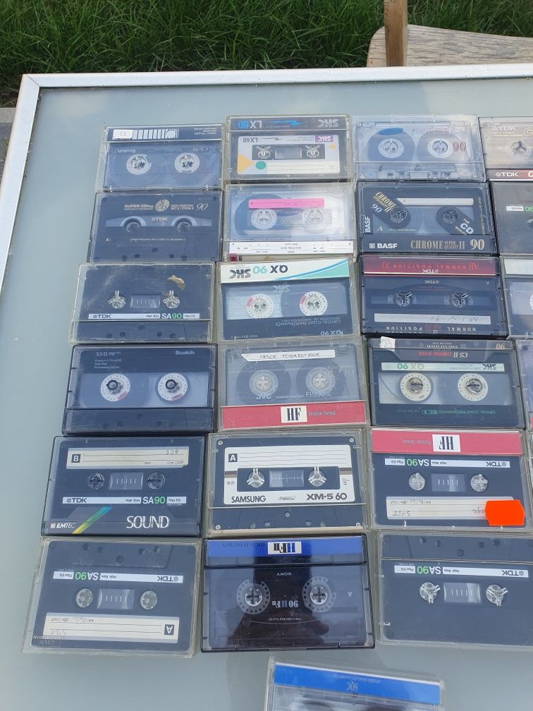 Zestaw kaset magnetofonowych 25szt