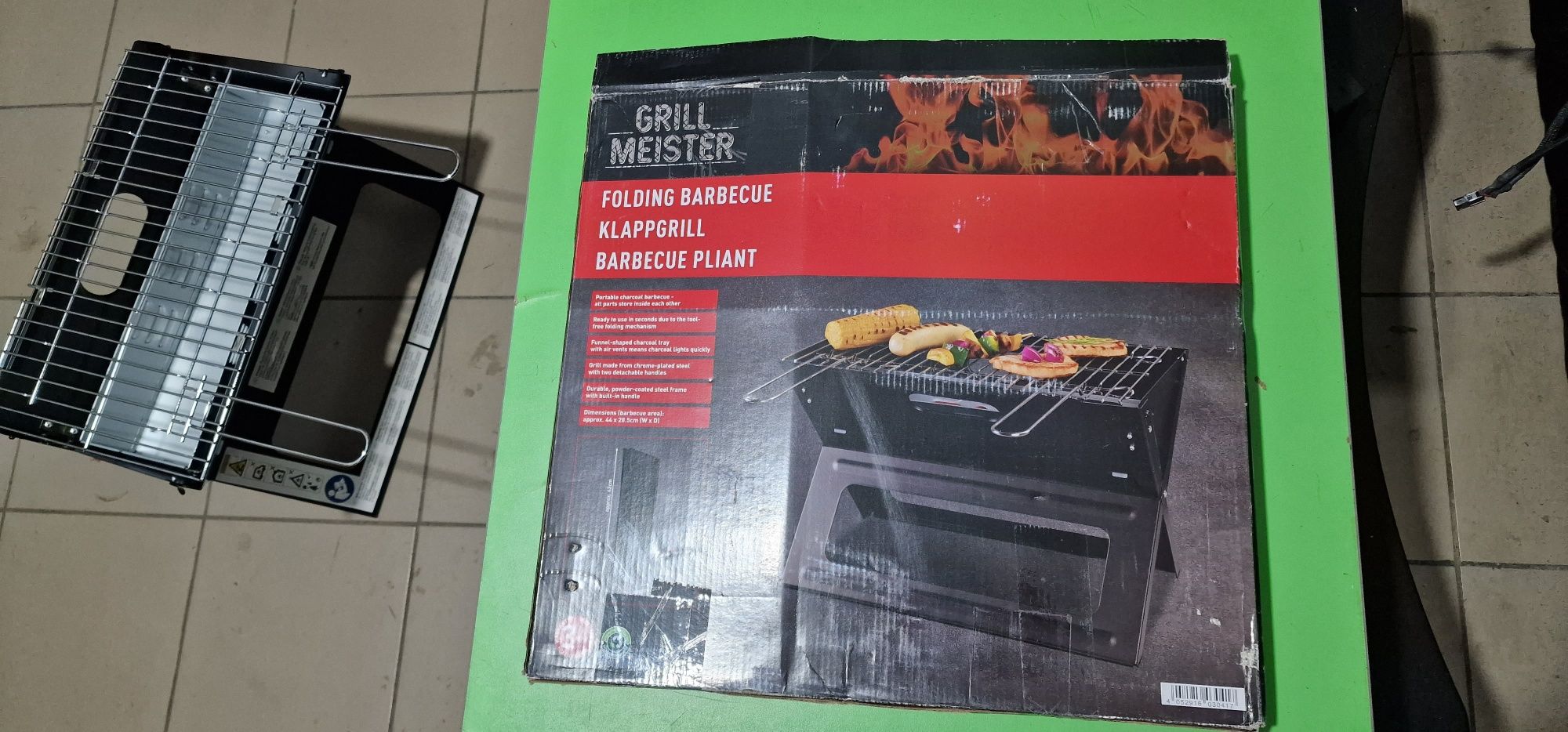 Складний мангал, гриль-барбекю GRILL MEISTER