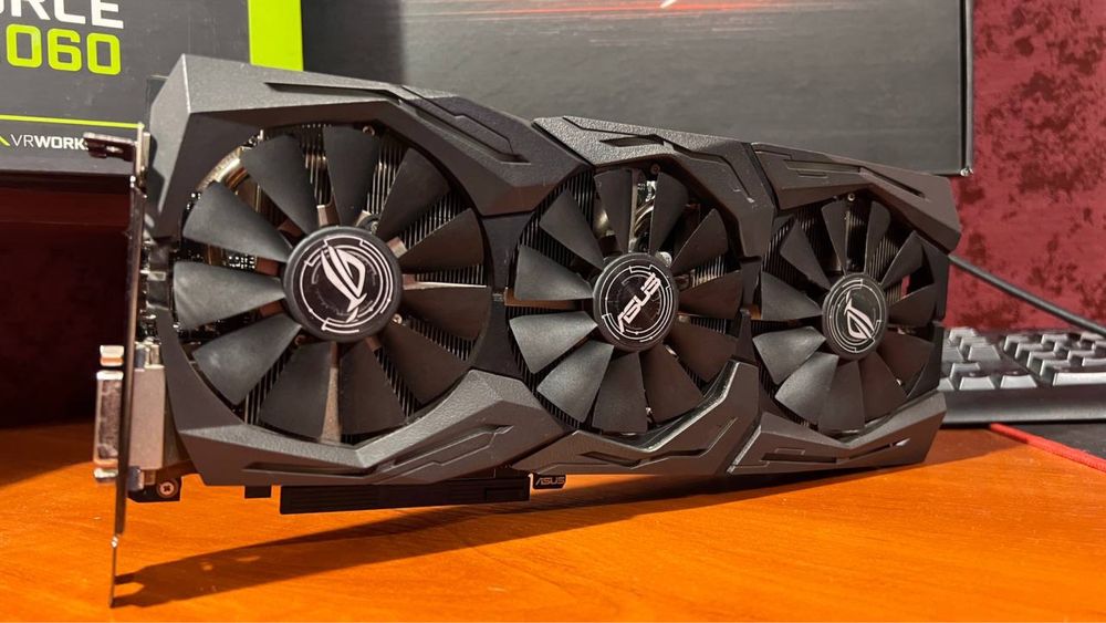 Asus Strix GTX 1060 6GB Відмінний стан, повний комплект