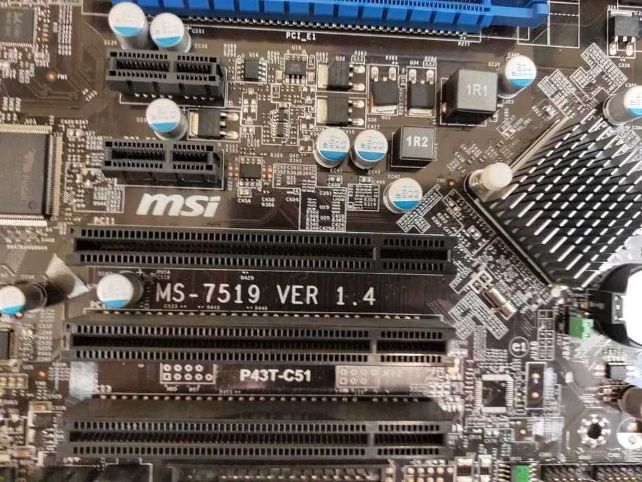 Материнская плата сокет 775 MSI P43T-C51