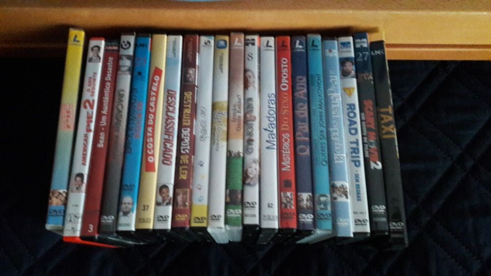 10 dvd's de comédia