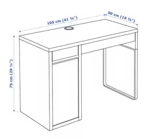 Cama alta e secretária Ikea