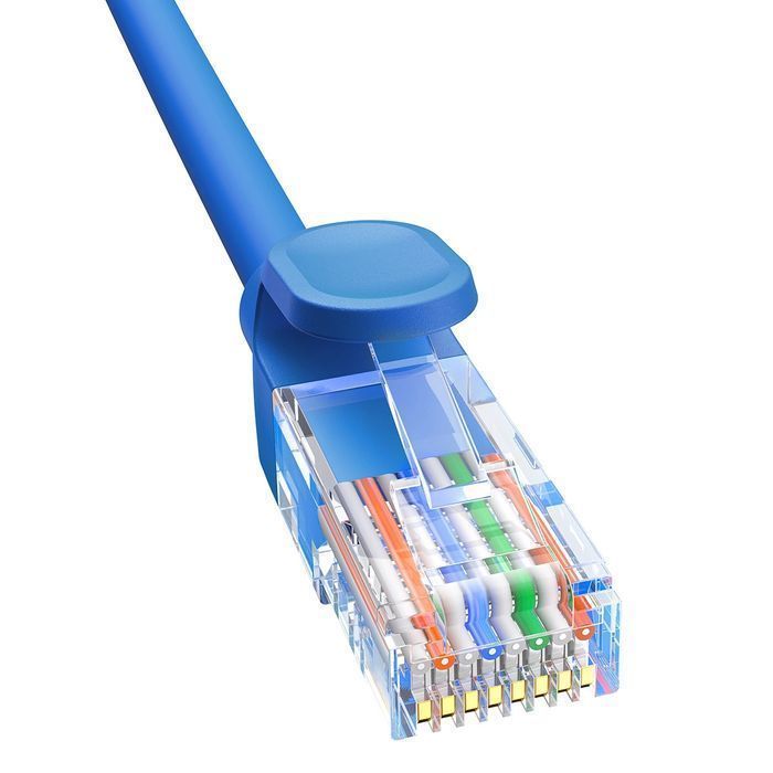 Kabel Ethernet Baseus High Speed Cat 6 RJ-45 1000Mb/s 0,5m okrągły