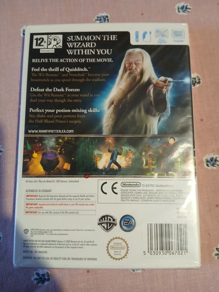 Harry potter half blood prince Nintendo wii nowa