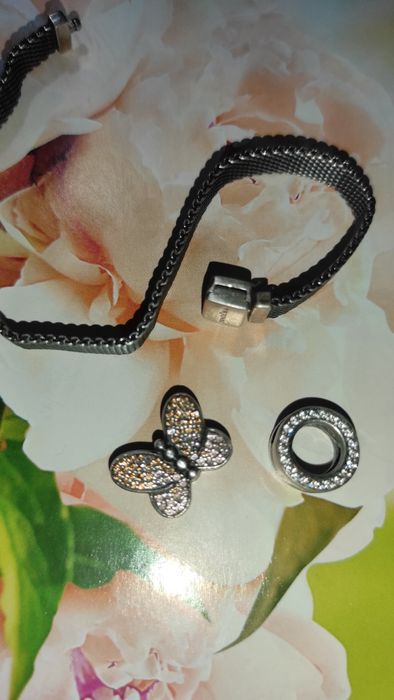 Pandora reflexion оригінал браслет оксидований 17 р.