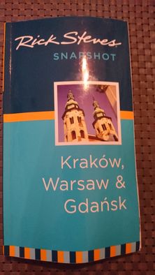 Sprzedam przewodniki w jezyku angielskim po Kraków Warszawa Gdańsk