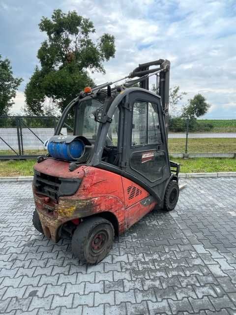 Wózek widłowy Linde H25T -02 EVO Triplex Pozycjoner 4 sekcje kabina
