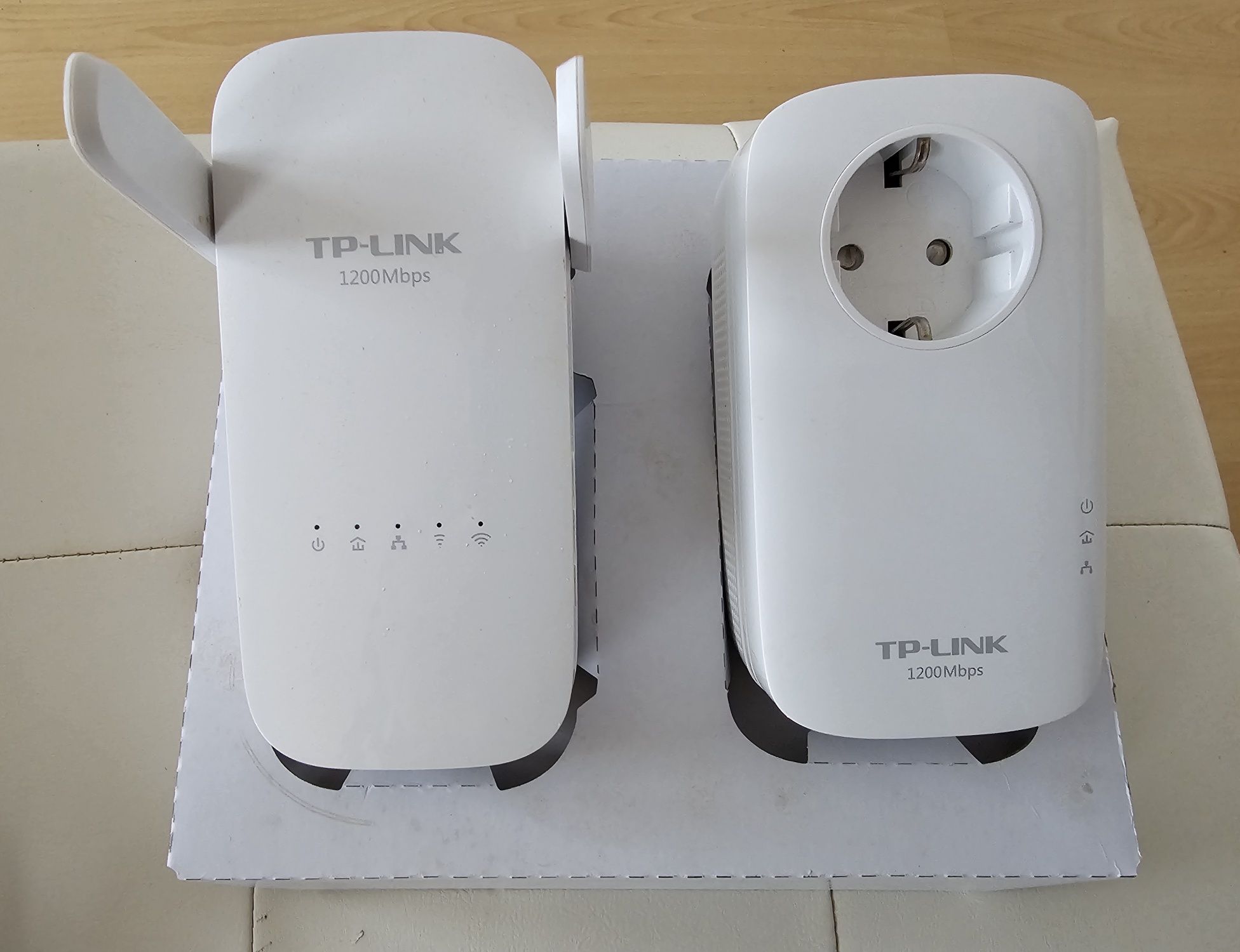 Kit da TP-Link, velocidade até 1200 Mbps