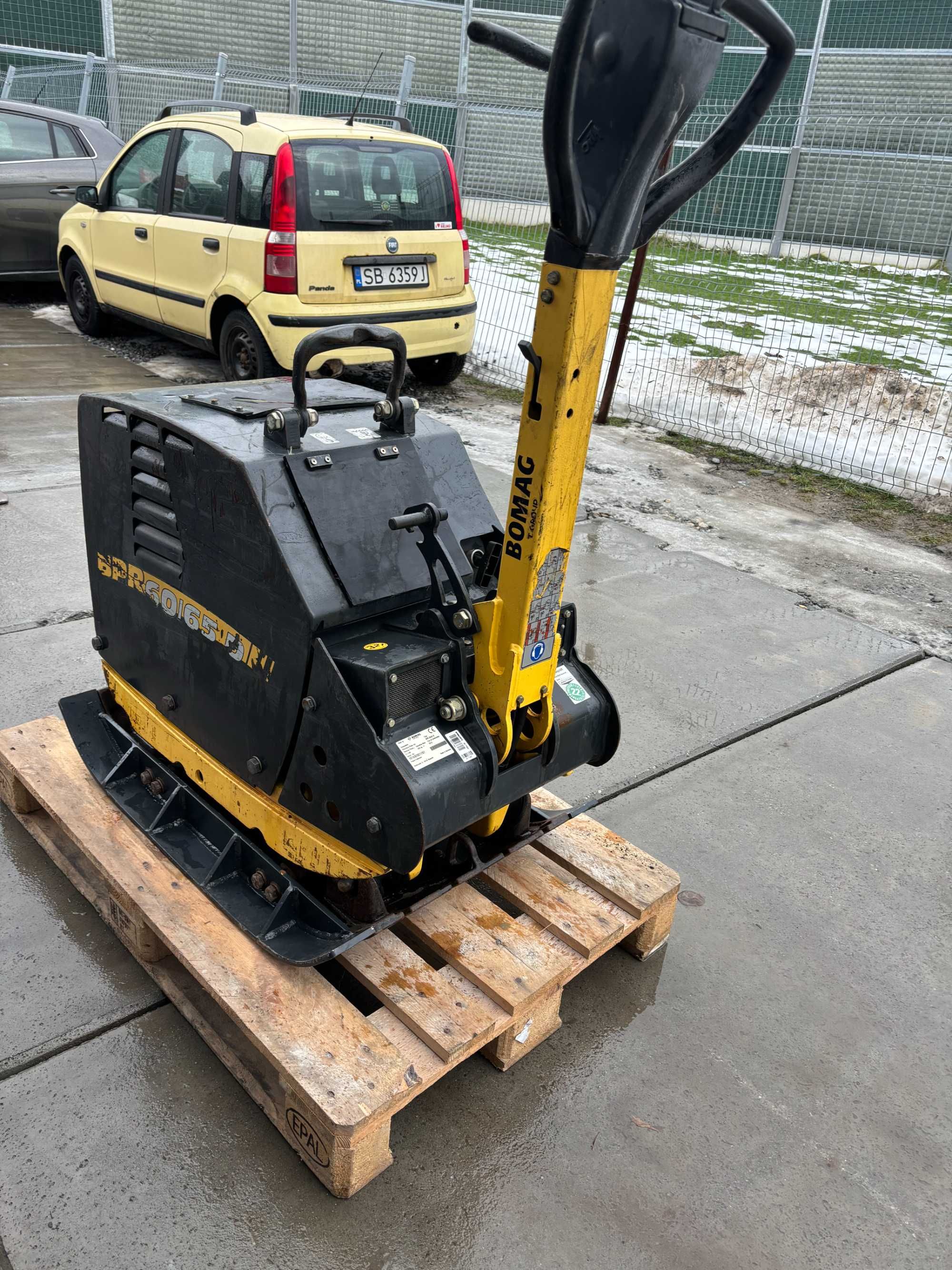 Zagęszczarka Bomag BPR60/65 D z 2015r 455kg nie Wacker, Amman.