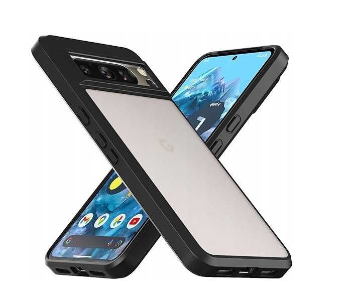 Nowe Etui Case Pokrowiec Plecki Obudowa GOOGLE PIXEL 8 PRO CZARNE