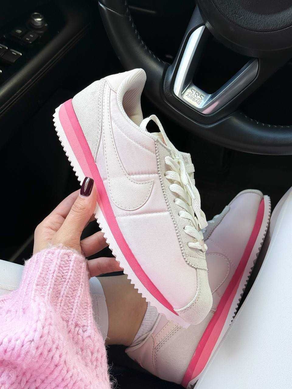 37 р 39 р Кросівки Nike Cortez Pink найк кортез рожеві розовые