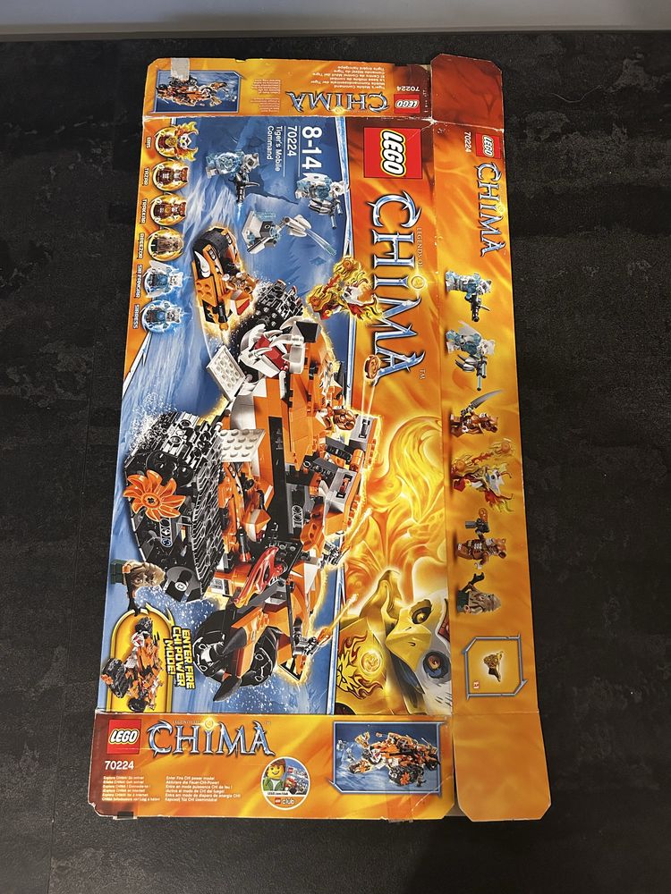 LEGO ® 70224 Legends of Chima  - Lotny oddział Tigera