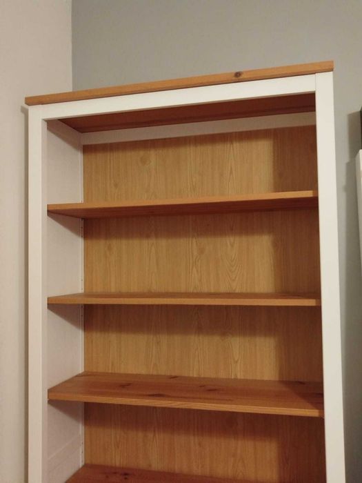 Regał biblioteczka Hemnes Ikea lite drewno