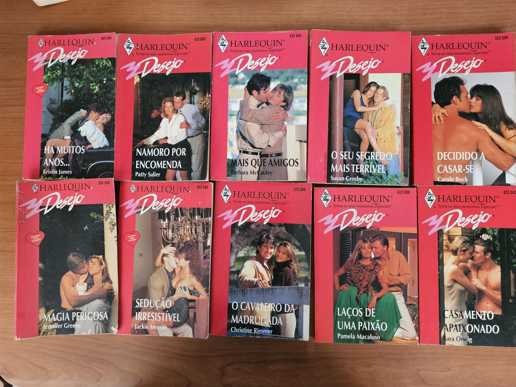 Livros coleção harlequin desejo